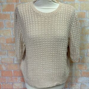 Handmade Short Sleeve Sweater‎
